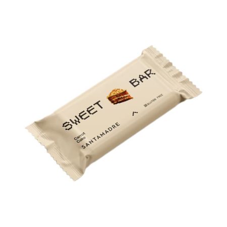 Barrita energética SANTA MADRE de avena OATCAKE BAR - TARTA DE ZANAHORIA- 60g.