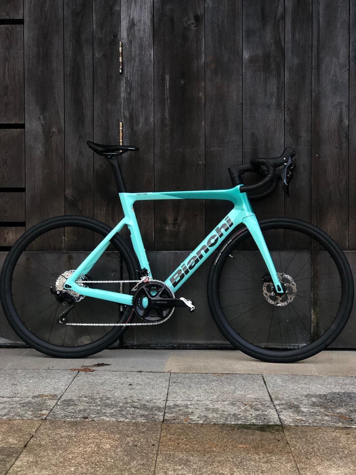 Bicicleta Carretera BIANCHI Oltre Race - 105 12sp, AZUL TURQUESA, 2025