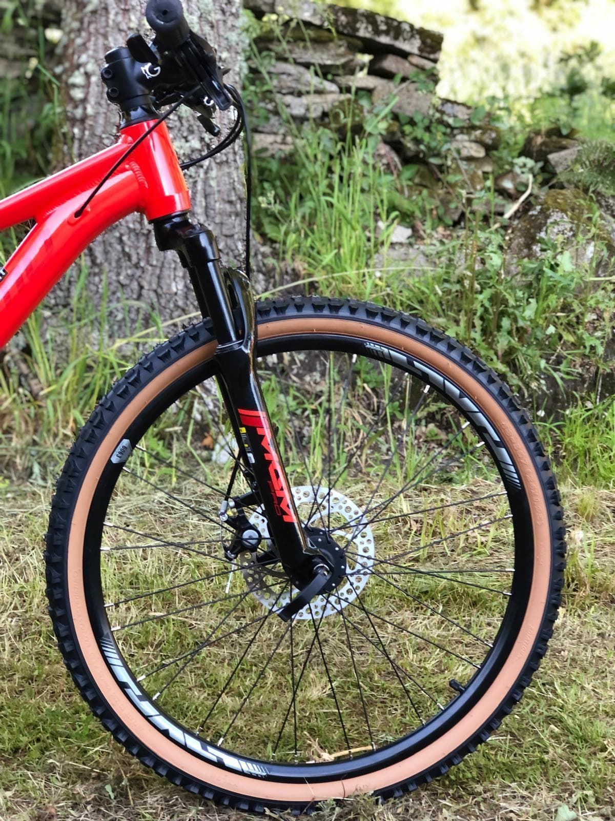 Bicicleta Infantil 24" MEGAMO KU4. ROJO" - Imagen 3