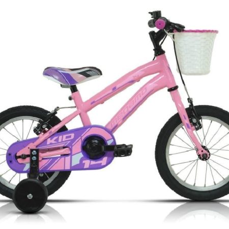 Bicicleta Infantil MEGAMO 14" KID (23) ""Rosa"""