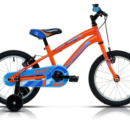 Bicicleta Infantil MEGAMO MTB 16¨KID. Naranja/Azul