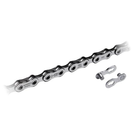 Cadena SHIMANO Deore XT CN-M8100, 126 eslabones, 12V con Quick Link