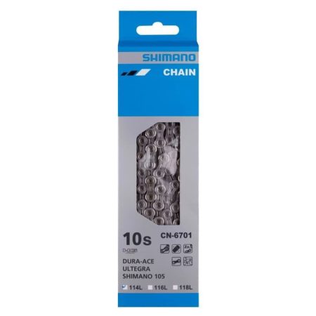 Cadena SHIMANO ULTEGRA, CN-6701 114 ESL 10V