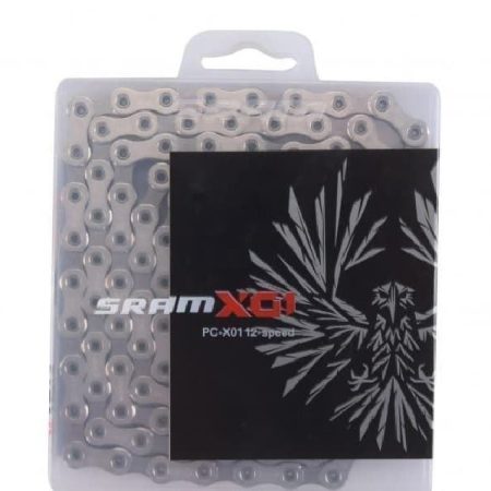 Cadena SRAM X01 EAGLE 126 ESL PLATA, 12V