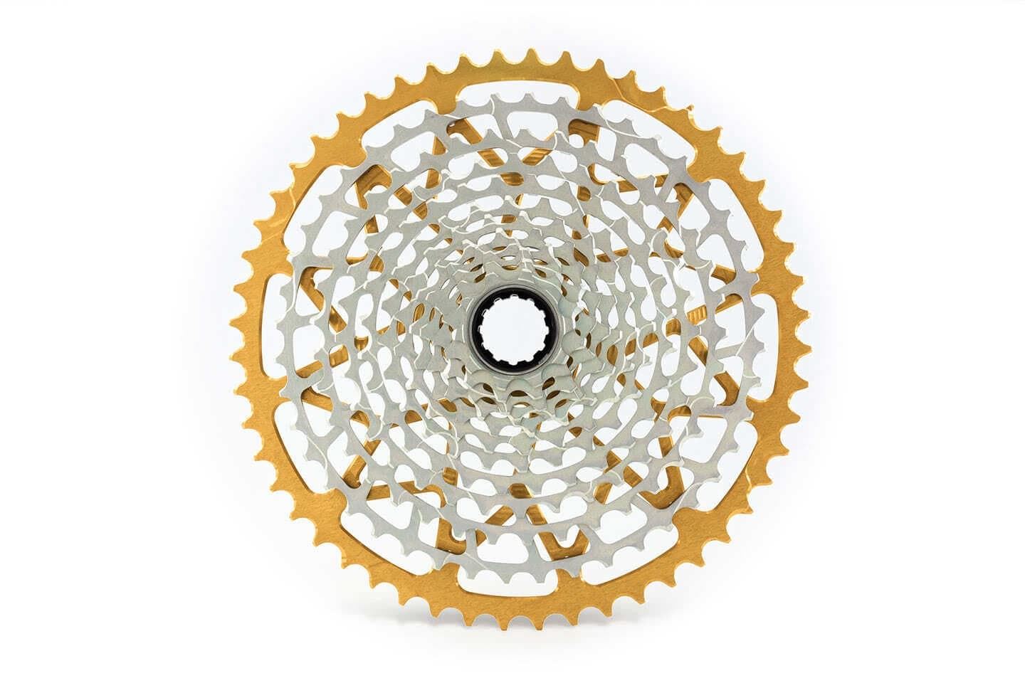 Cassette GARBARUK 12V , 10-50T (SRAM XD), dorado