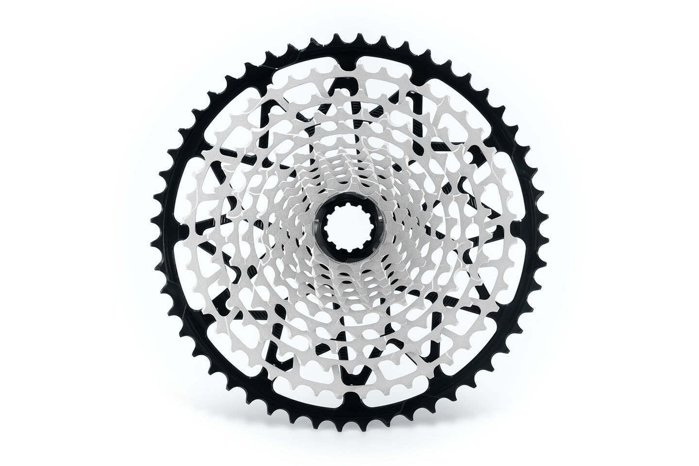 Cassette GARBARUK 12V , 10-52T (SHIMANO MICRO SPLINE FREEHUB), negro