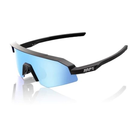 GAFAS 100% SLENDALE XS Matte Black HiPER® Blue Multilayer Mirror Lens
