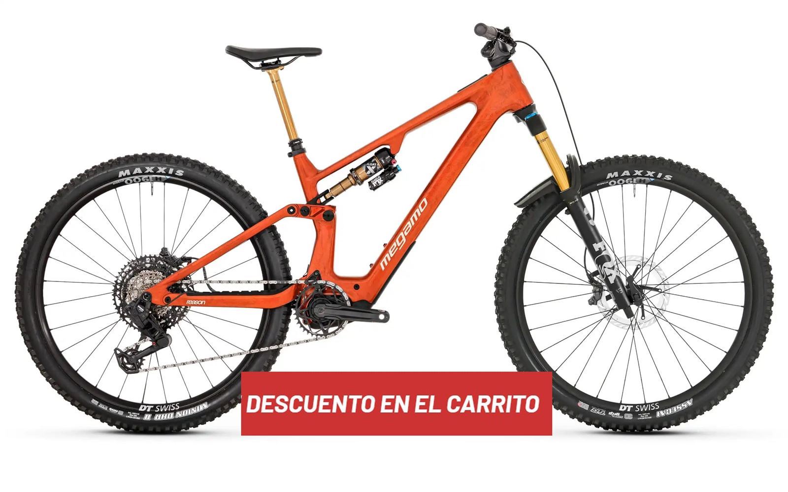 MEGAMO REASON CRB 03 2027 TALLA M ORANGE (ENTREGA INMEDIATA) - Imagen 4