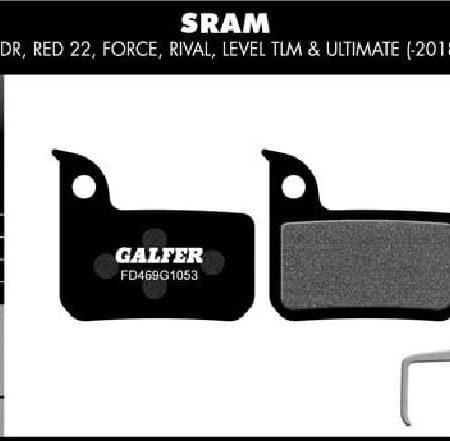Pastillas de Freno GALFER STANDARD BRAKE PAD SRAM HDR, RED22, FORCE, RIVAL