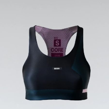 SUJETADOR DEPORTIVO/ TOP GOBIK CORE. NEGRO